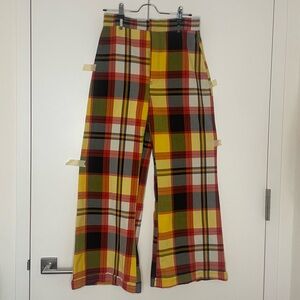 Plaid trousers